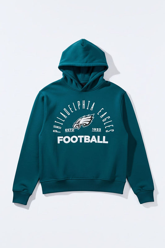 Eagles Barrel Roll Oversized Hoodie - Green